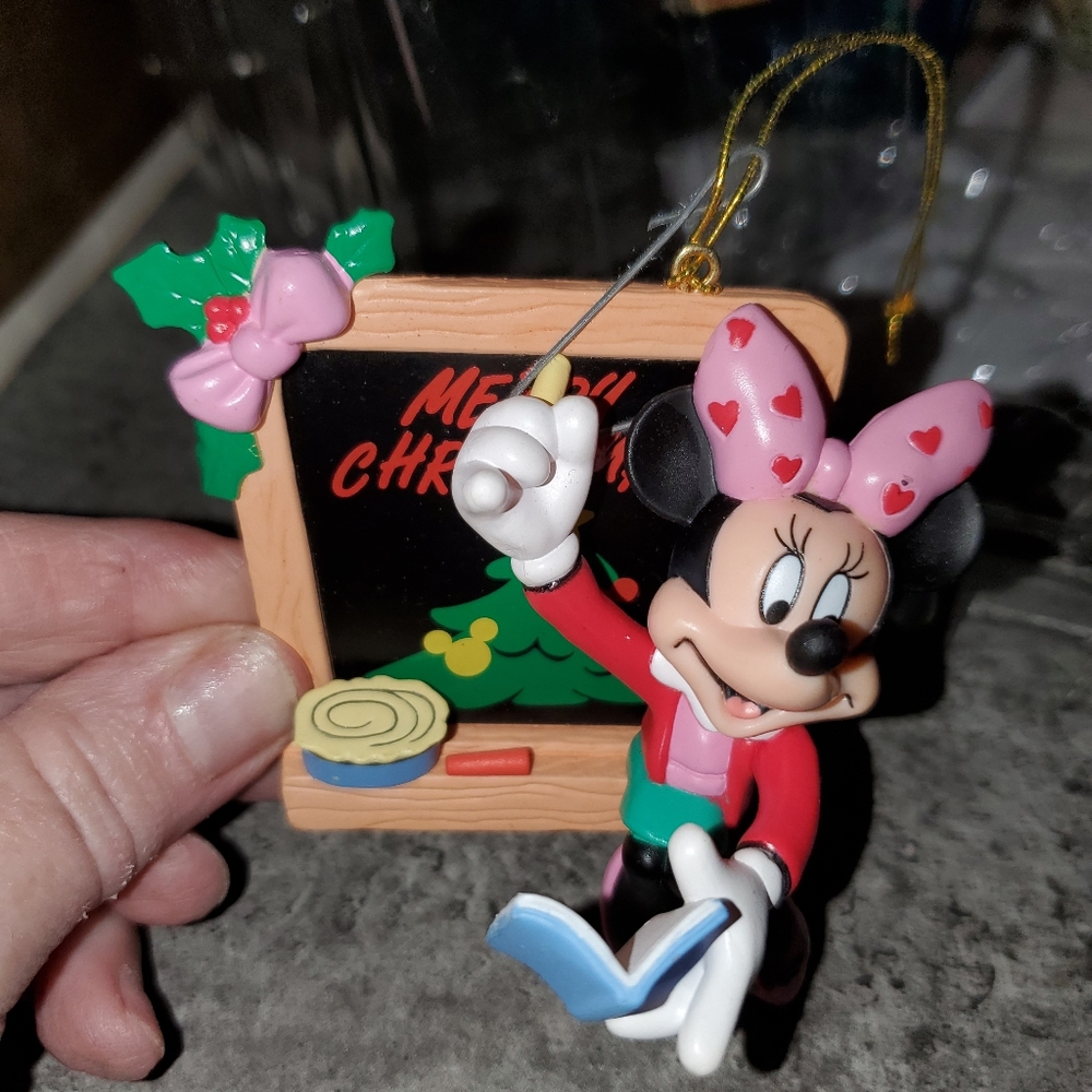 Minnie teacher ornaments